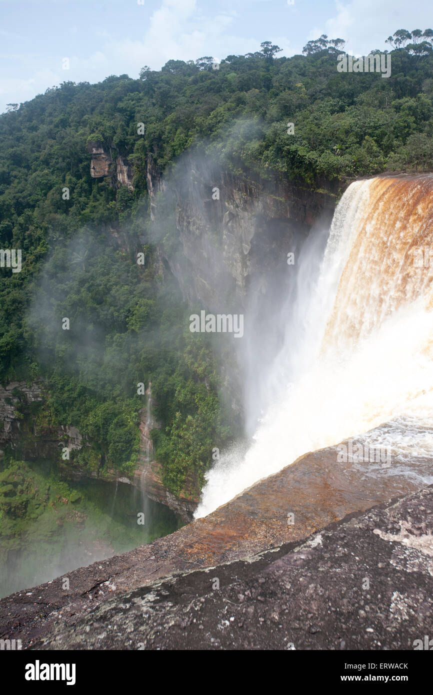 Kaieteur Falls Guyana Stock Photo