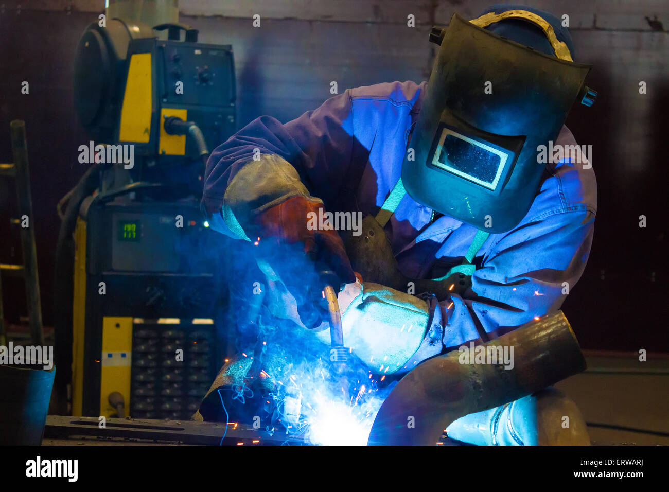 Welder Stock Photo