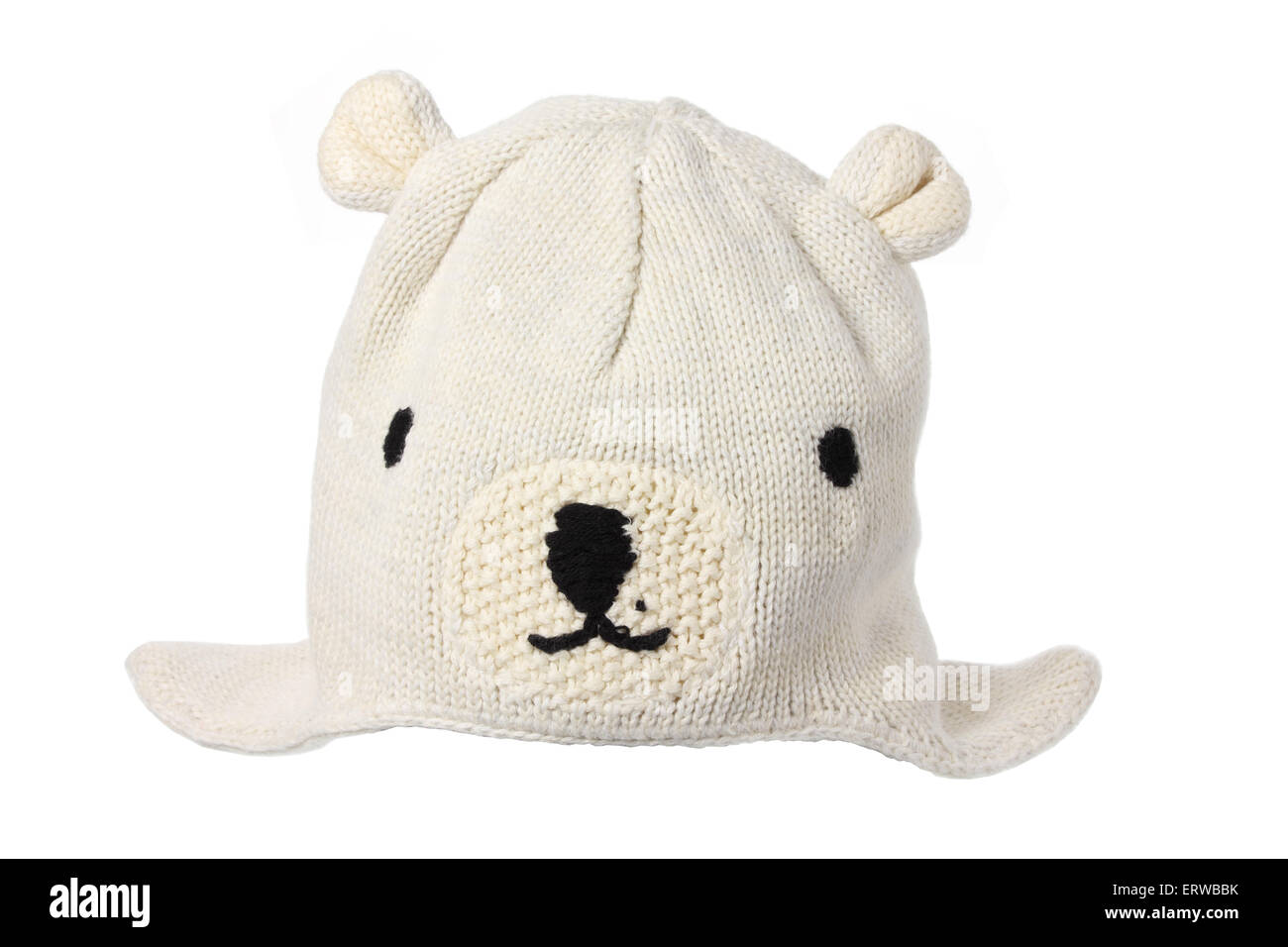 Woollen Baby Hat Stock Photo