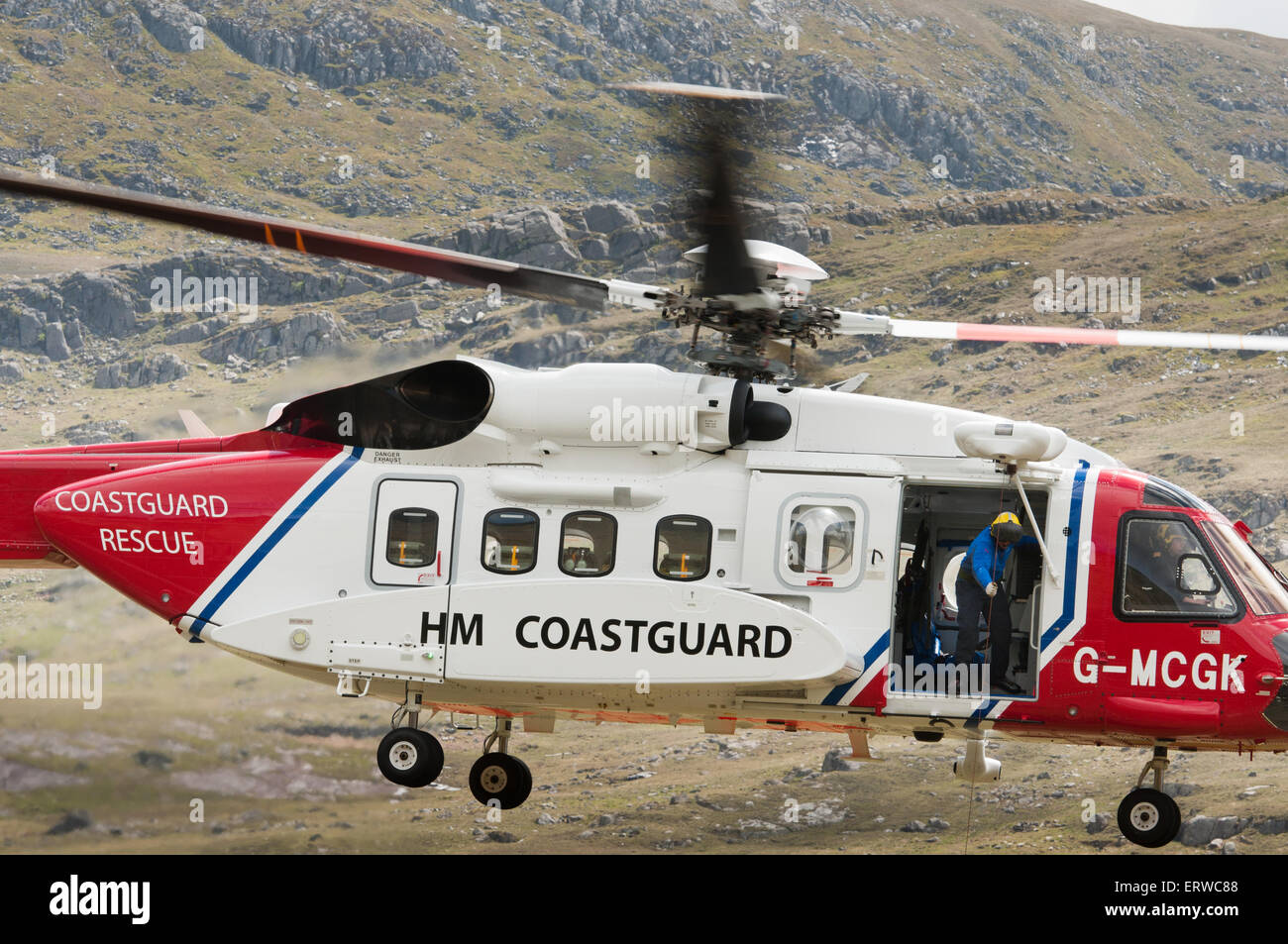 Winch operator helicopter hires stock photography and images Alamy