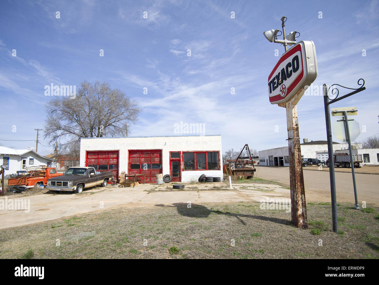 Vintage texaco gas station hires stock photography and images Alamy