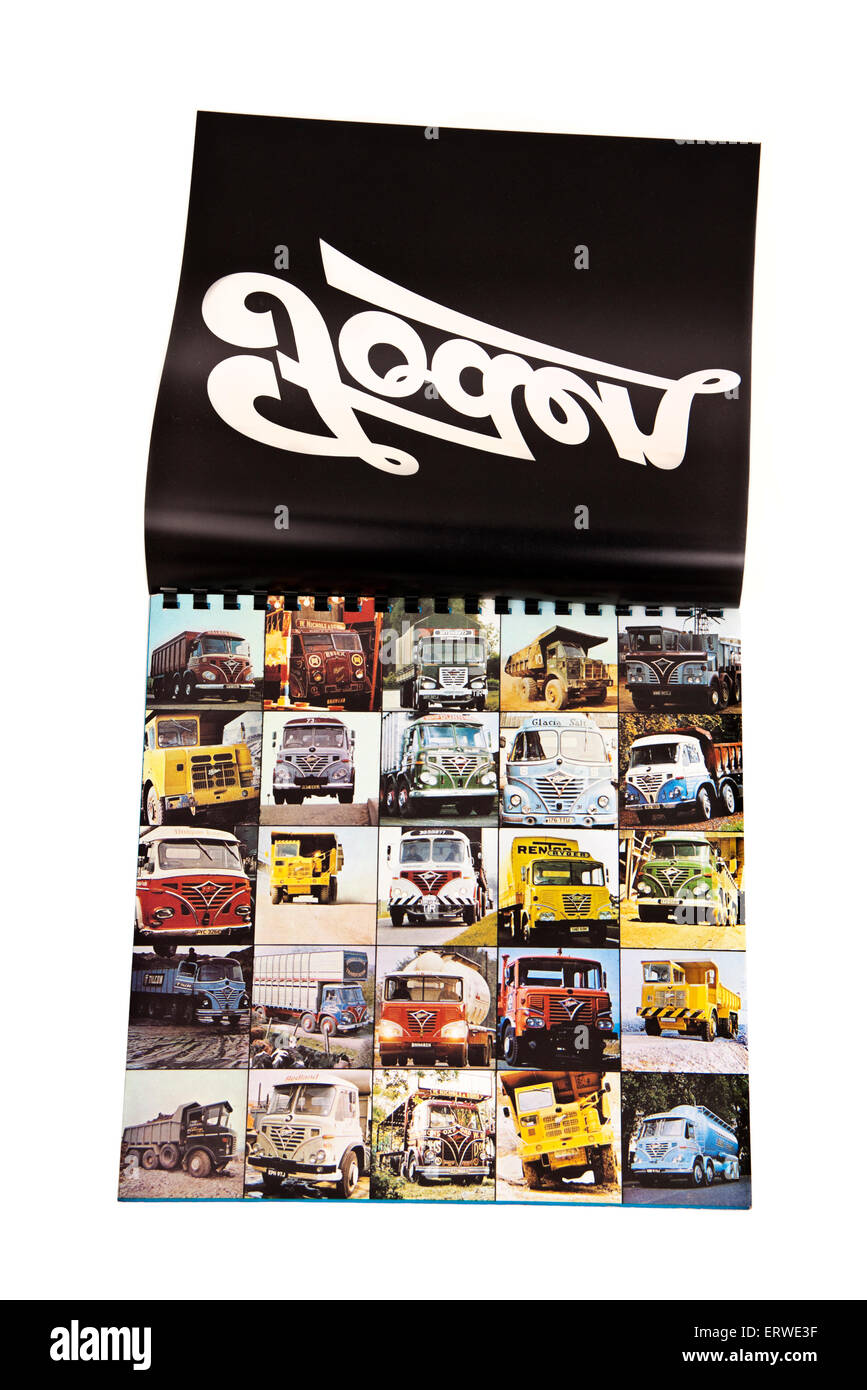 Foden Motor Works company brochure from the early 1970's. Stock Photo