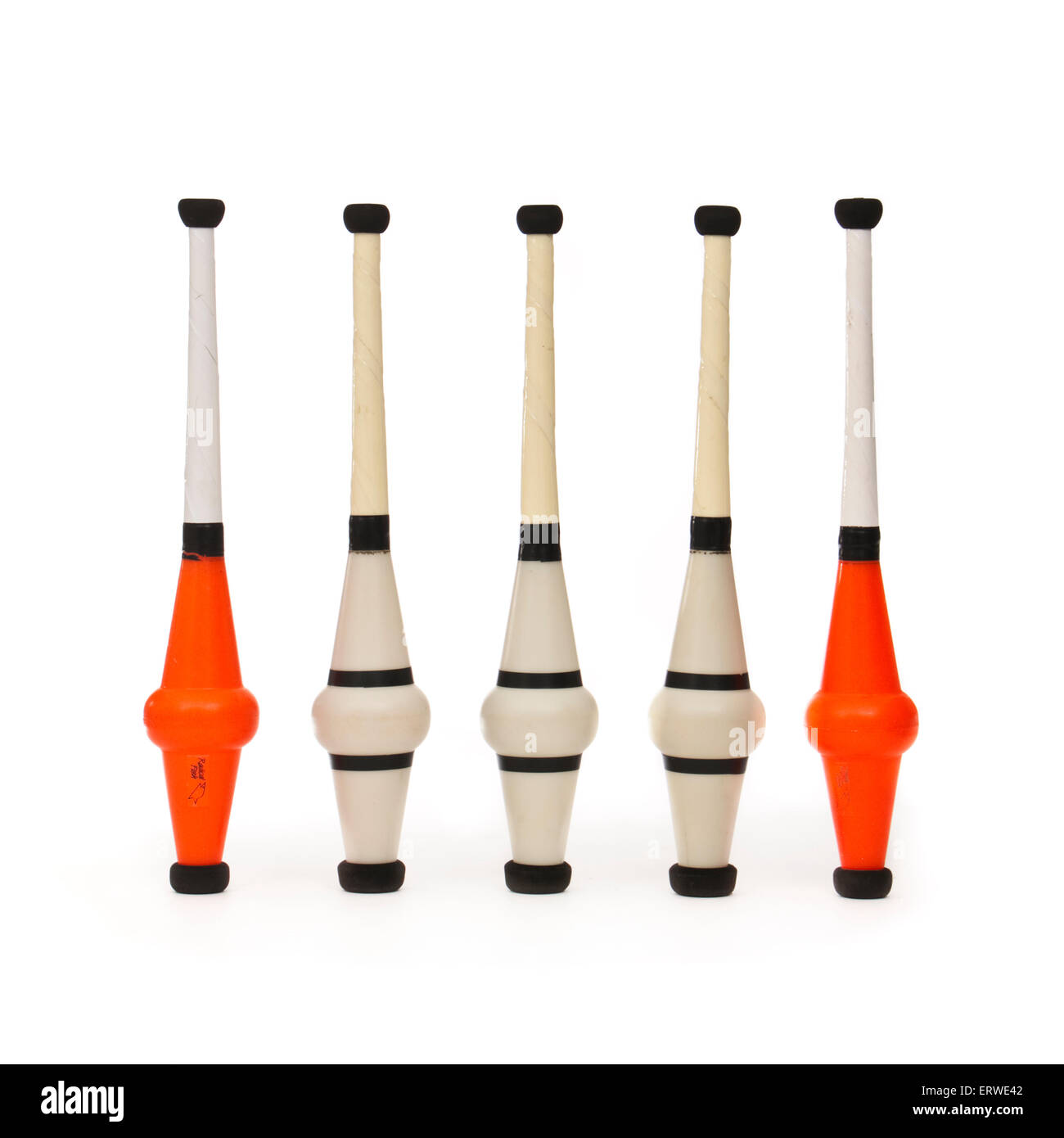 Set of professional juggling clubs by Radical Fish Stock Photo Alamy