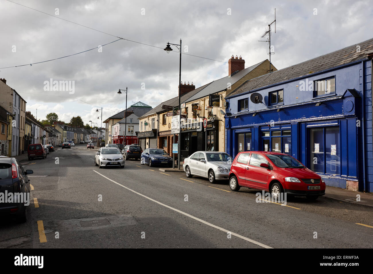 bridge street Cootehill County Cavan Republic of Ireland Stock Photo