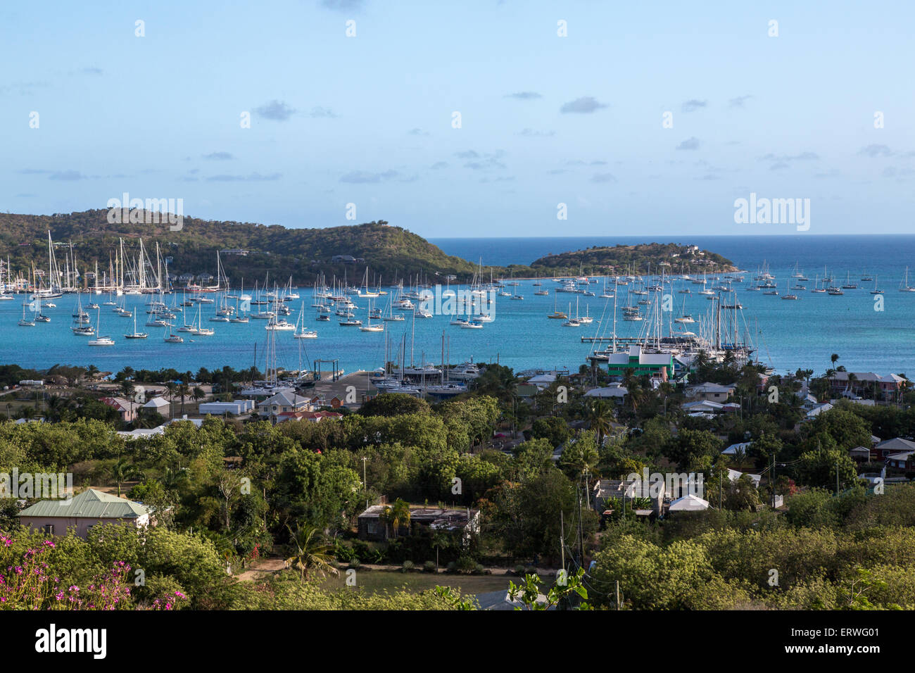 Falmouth harbour antigua hires stock photography and images Alamy