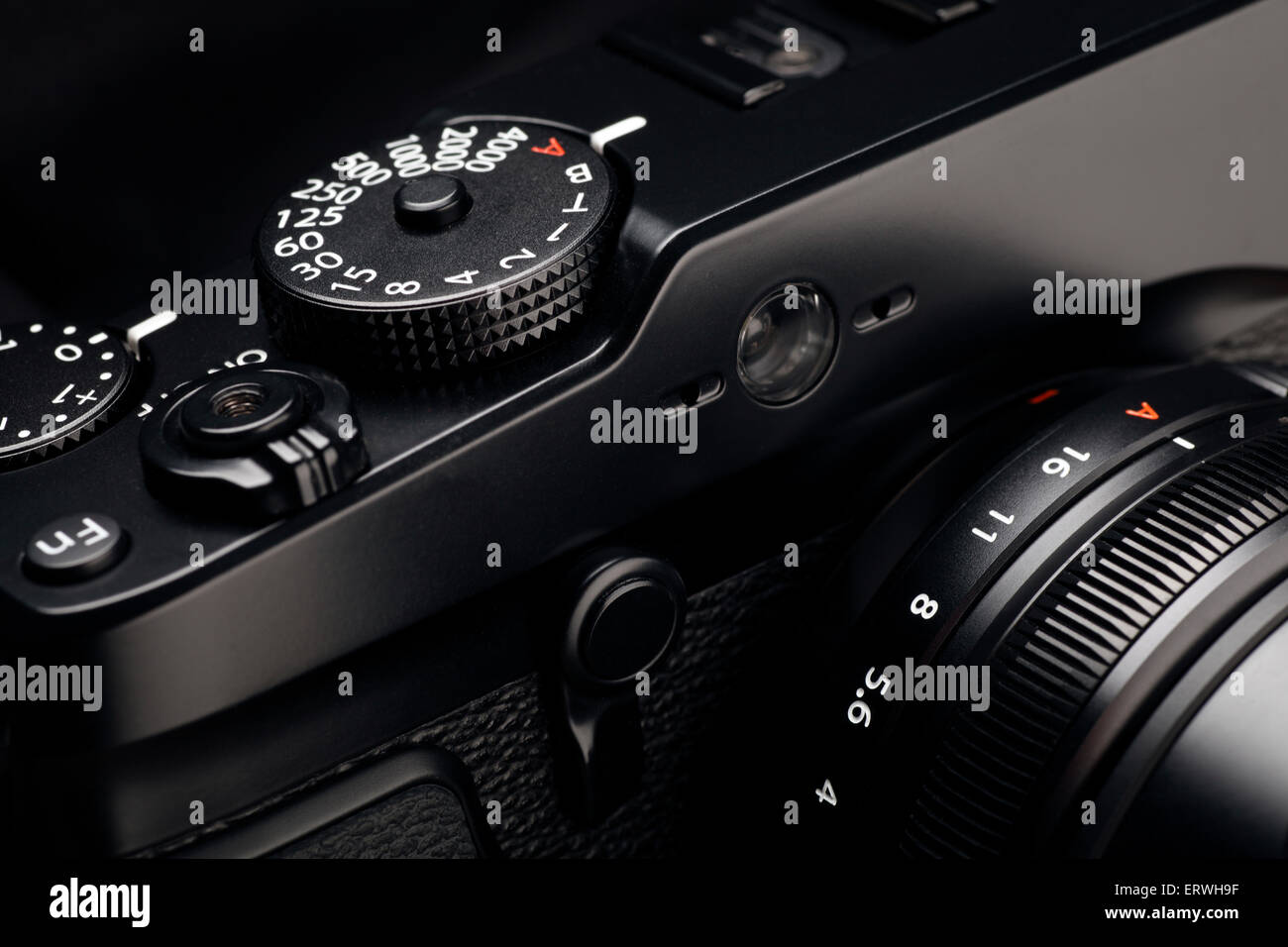 Fujifilm X-pro1 mirrorless camera Stock Photo