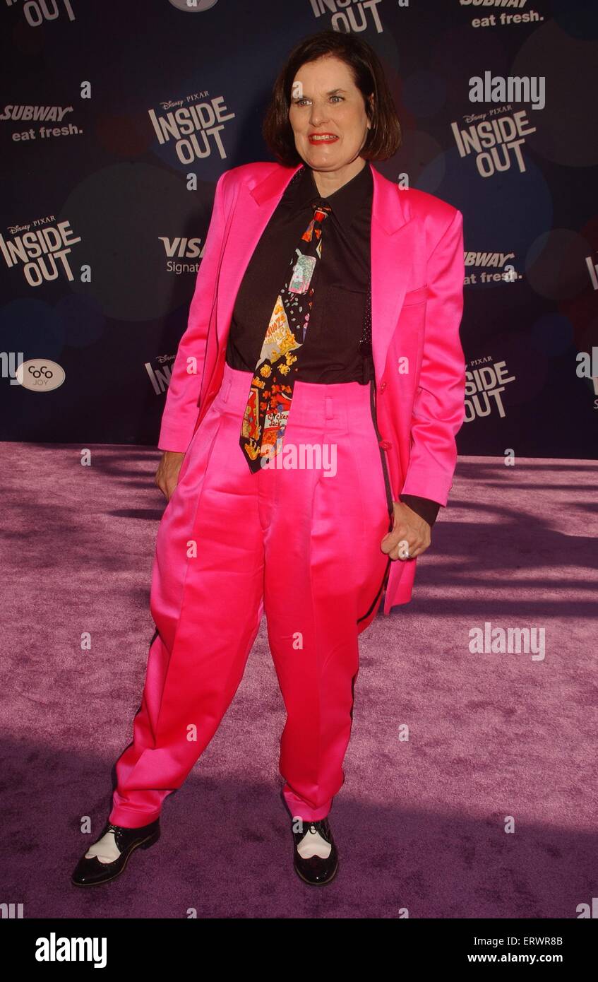Hollywood, California, USA. 8th June, 2015. Paula Poundstone attends the Premiere Of ''Inside Out''.at the El Capitan Theater in Hollywood, Ca on .June 8, 2015. 2015. Credit:  Phil Roach/Globe Photos/ZUMA Wire/Alamy Live News Stock Photo