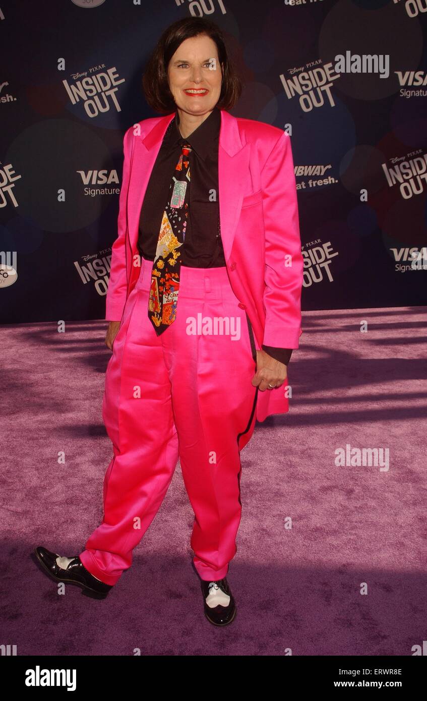 Hollywood, California, USA. 8th June, 2015. Paula Poundstone attends the Premiere Of ''Inside Out''.at the El Capitan Theater in Hollywood, Ca on .June 8, 2015. 2015. Credit:  Phil Roach/Globe Photos/ZUMA Wire/Alamy Live News Stock Photo