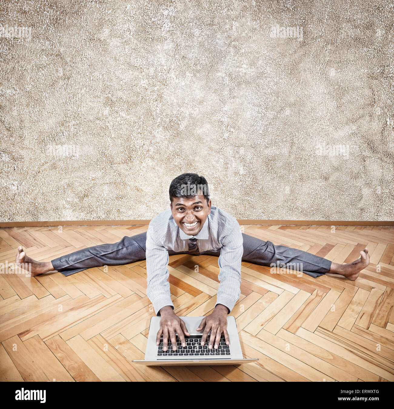 Computer yoga hi-res stock photography and images - Alamy
