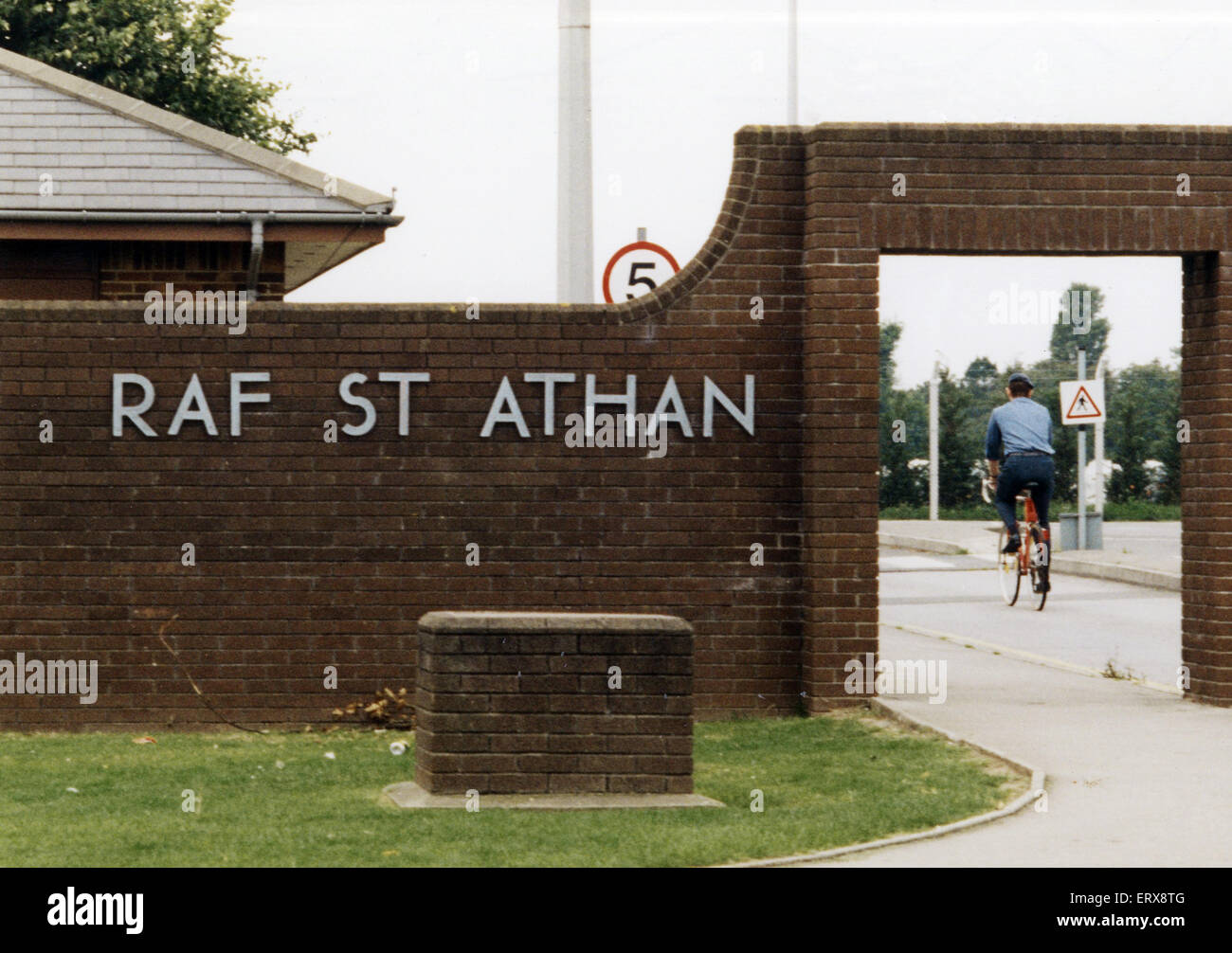 RAF St Athan, in the Vale of Glamorgan, southern Wales. 3rd September 1996. Stock Photo