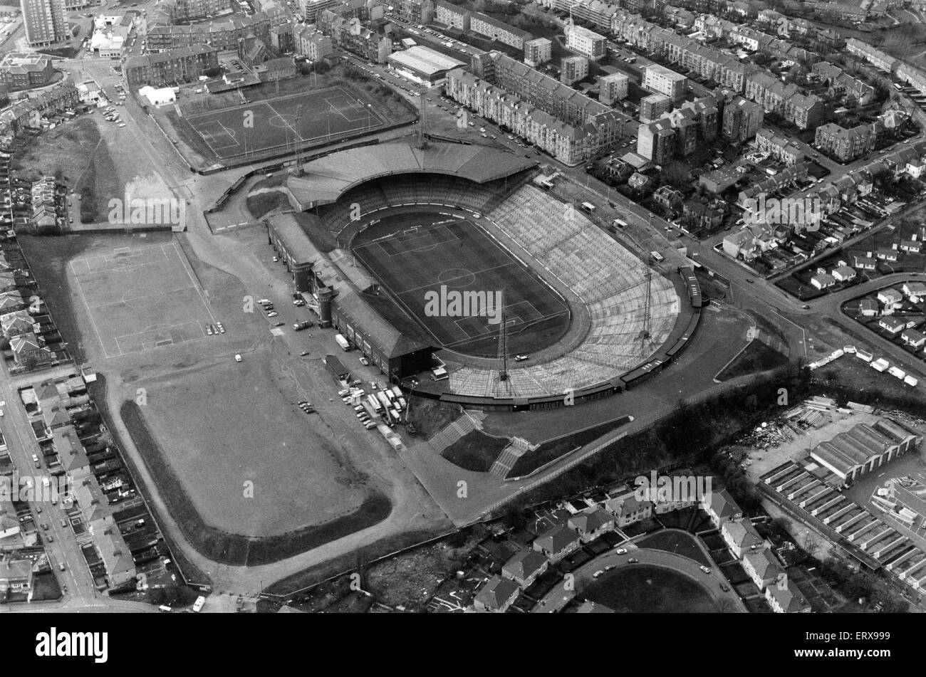 Hampden park national stadium Black and White Stock Photos & Images Alamy