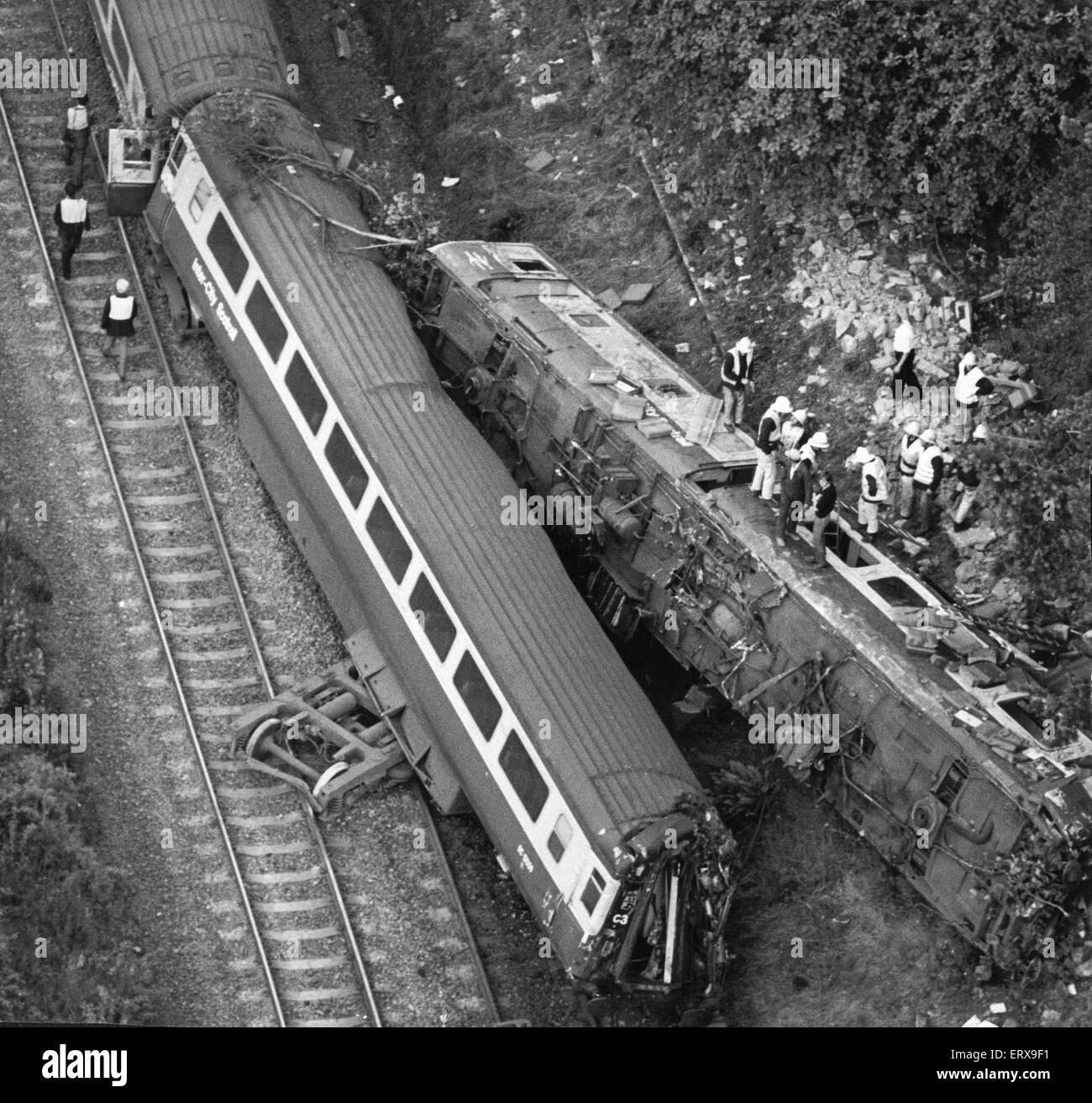 Polmont train accident On Monday 30 July 1984 a westbound express