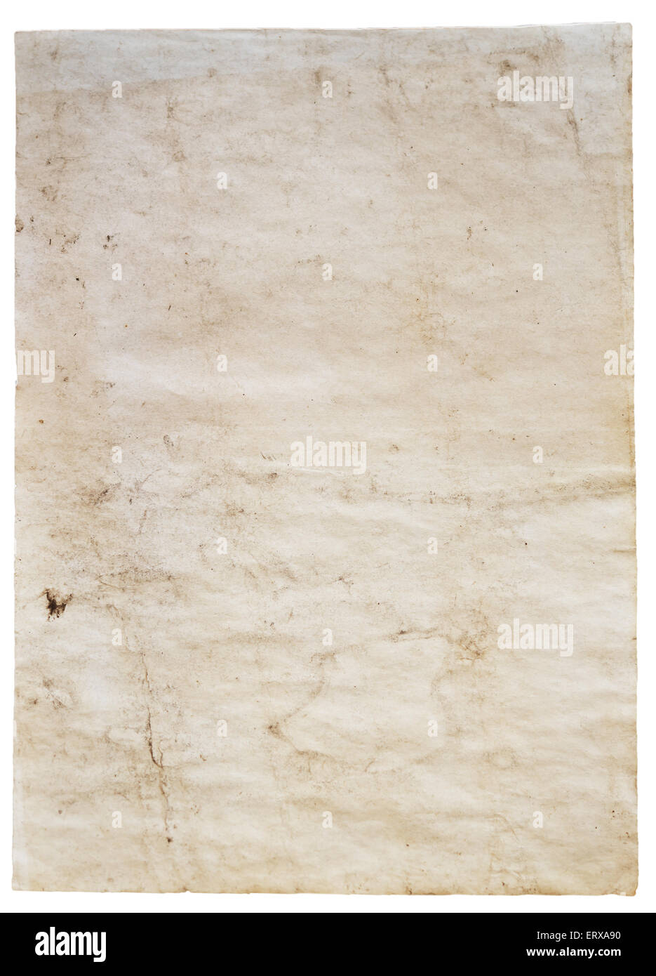old paper isolated on white background Stock Photo - Alamy