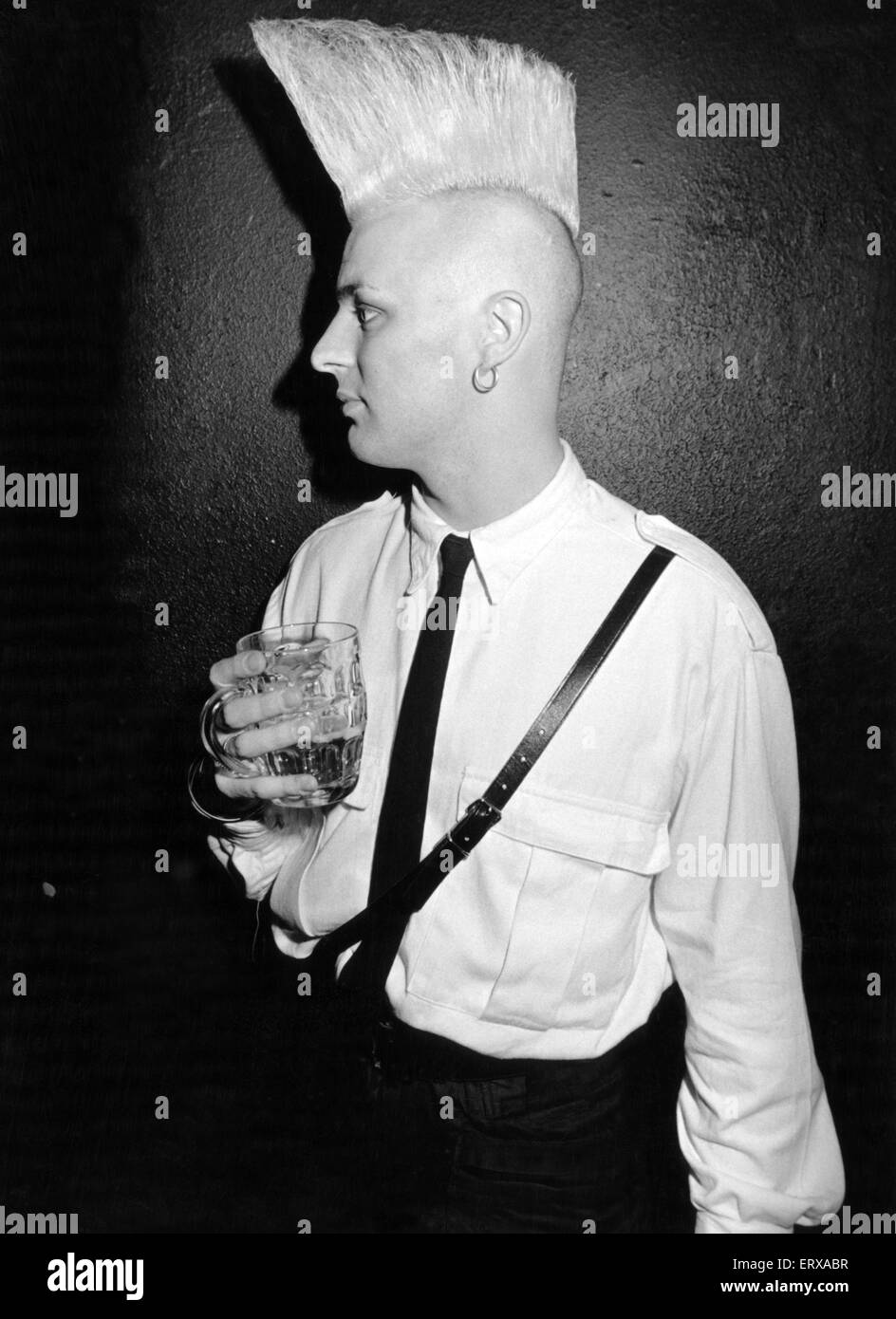 A Young Punk At The Mud Club In Charing Cross Road London 18th
