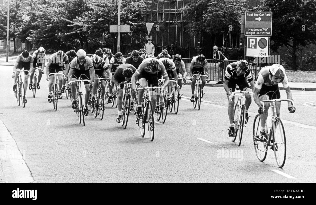 Veloclub Stockton Weekend of Cycling. 7th July 1985. Cycling. Stockton Velo Race. Stock Photo