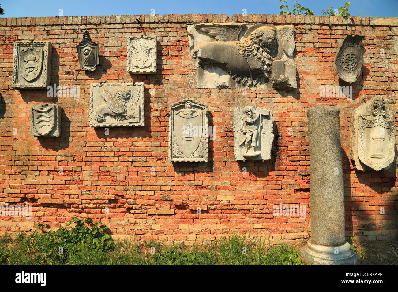 Relief and sculptures, Torcello Island Museum / Museo Provinciale di