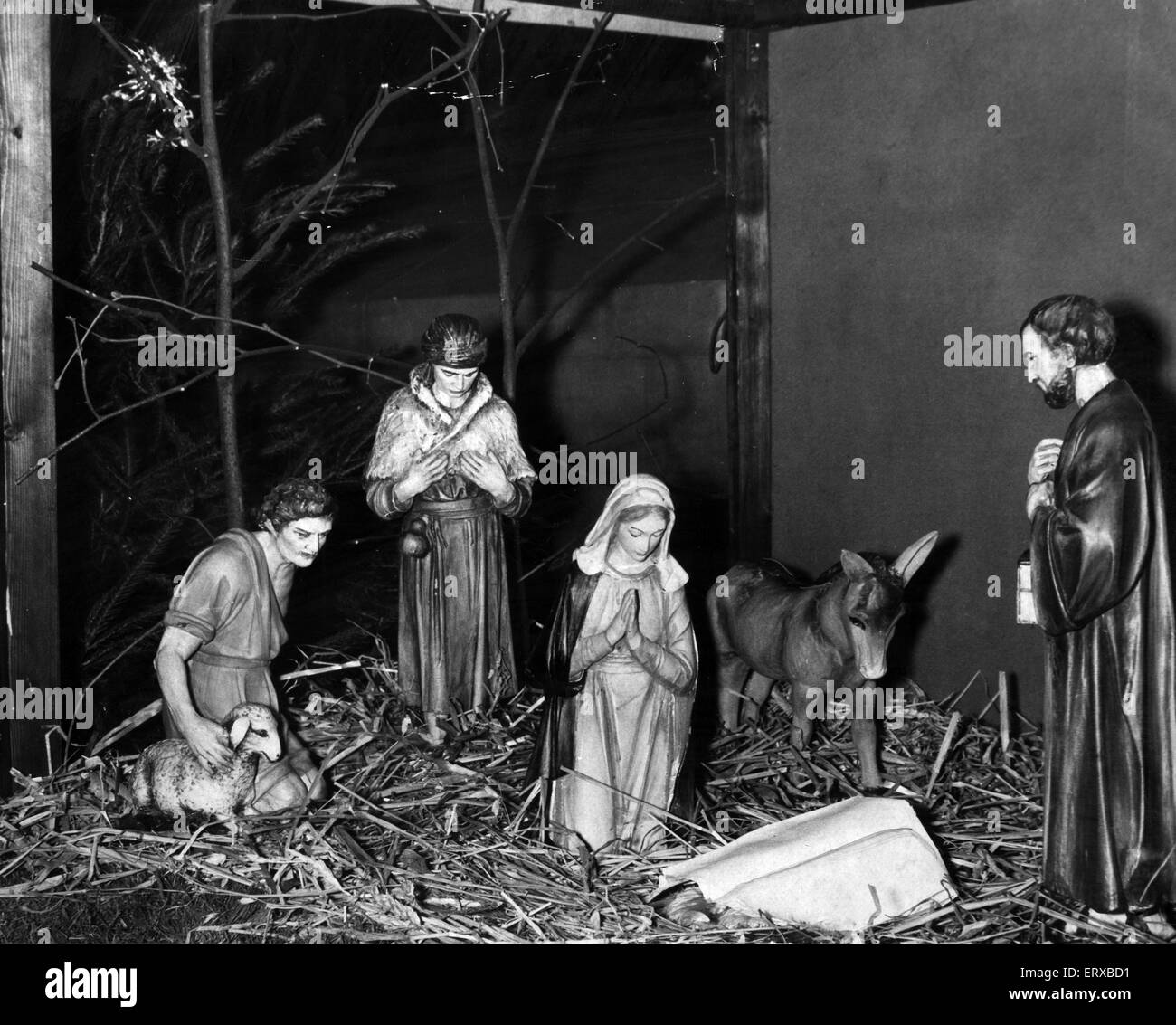Nativity Black and White Stock Photos & Images Alamy
