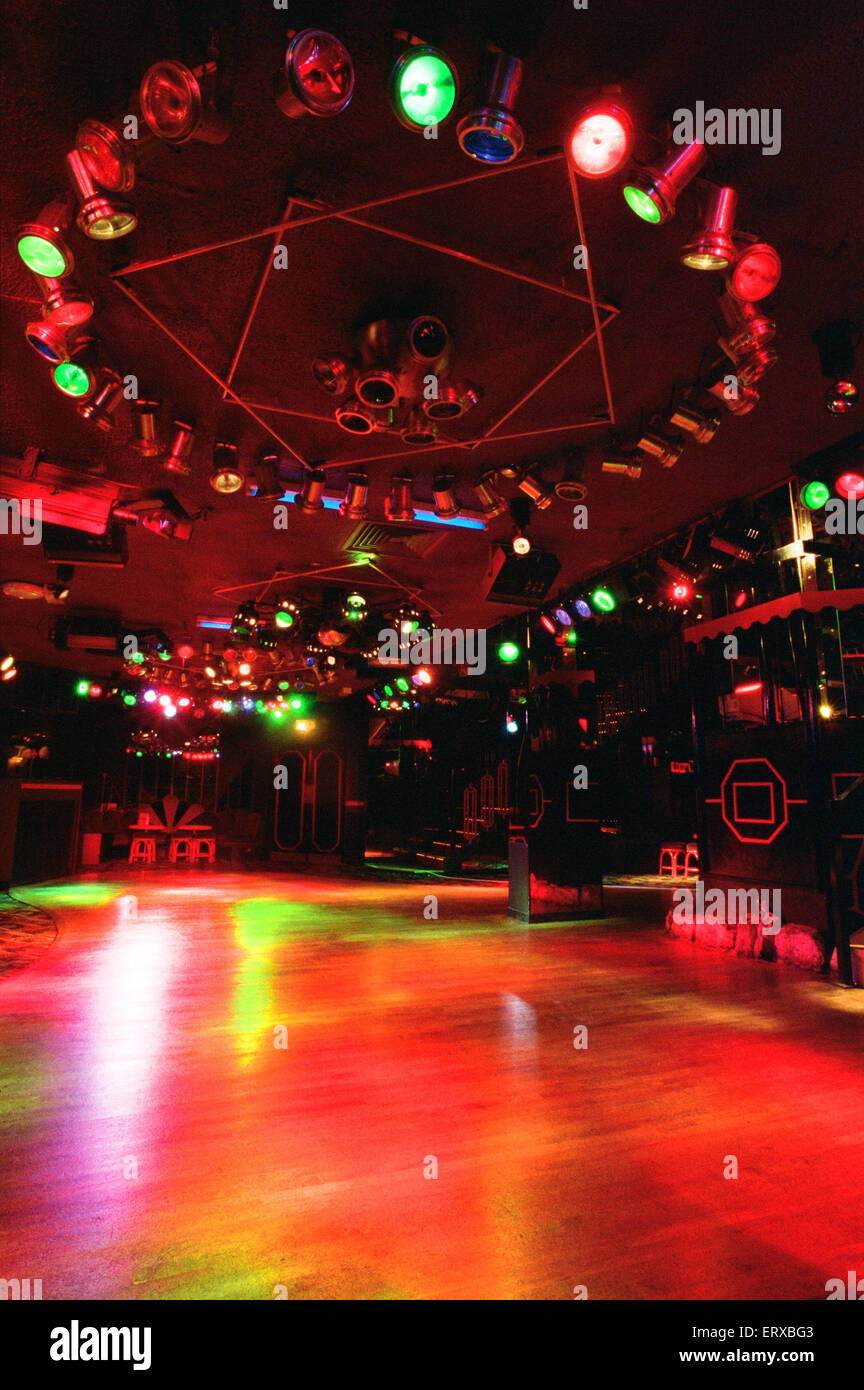Interior of Pagoda Park nightclub in Smallbrook Queensway, Birmingham ...