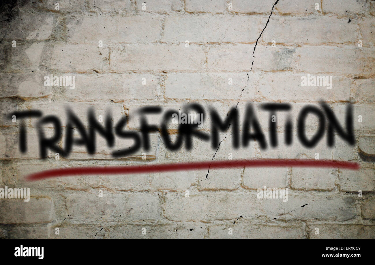 Transformation Concept Stock Photo