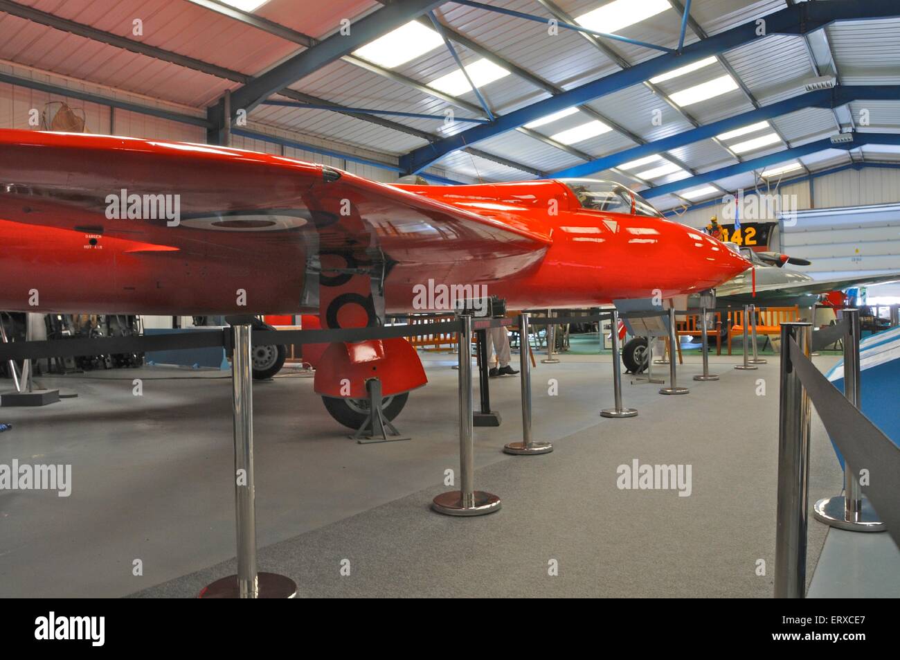 Tangmere Military Aviation Museum in Sussex, UK is a fascinating and comprehensive museum containing many unique items. Stock Photo