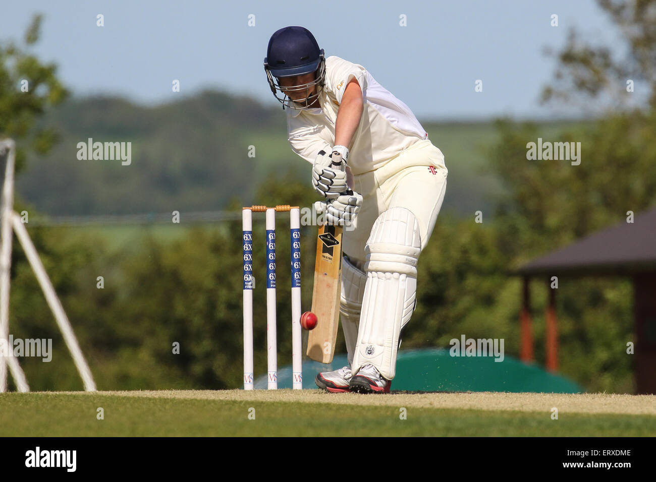 Chipping Sodbury Cricket Club Stock Photo Alamy