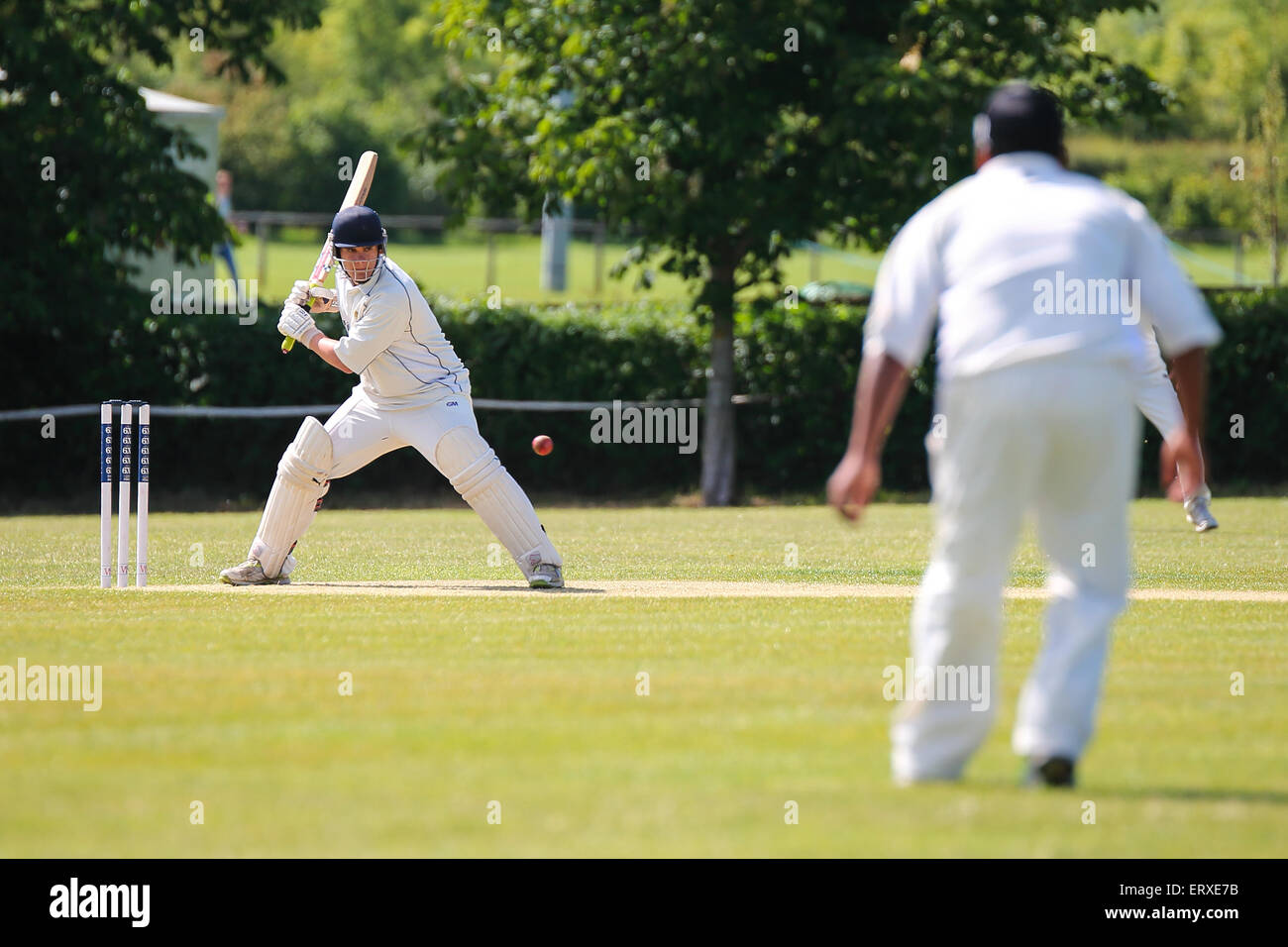 Chipping Sodbury Cricket Club Stock Photo Alamy