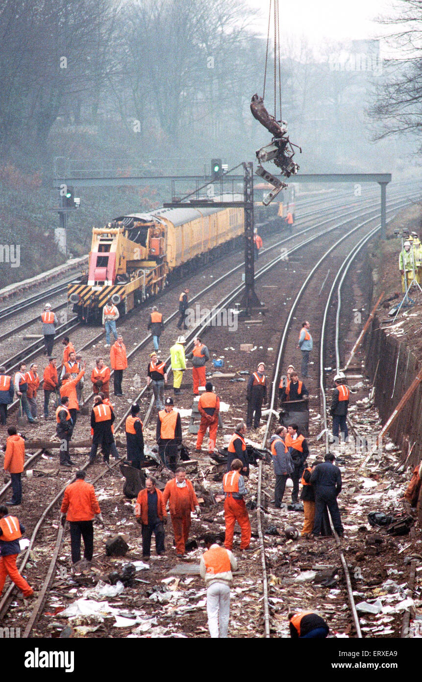 Clapham train crash On 12 December 1988 the 0718 from Basingstoke to