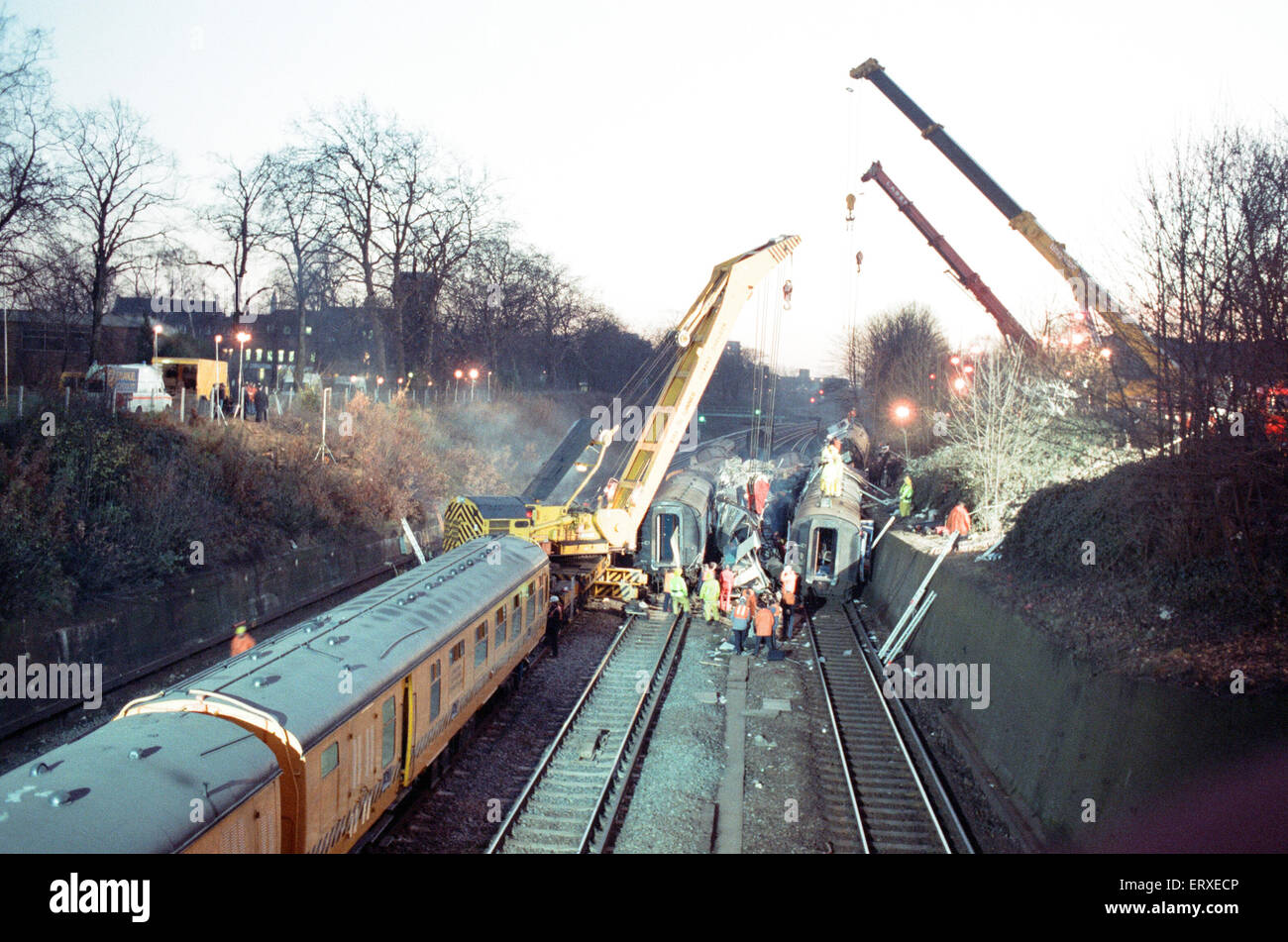 Clapham train crash On 12 December 1988 the 0718 from Basingstoke to