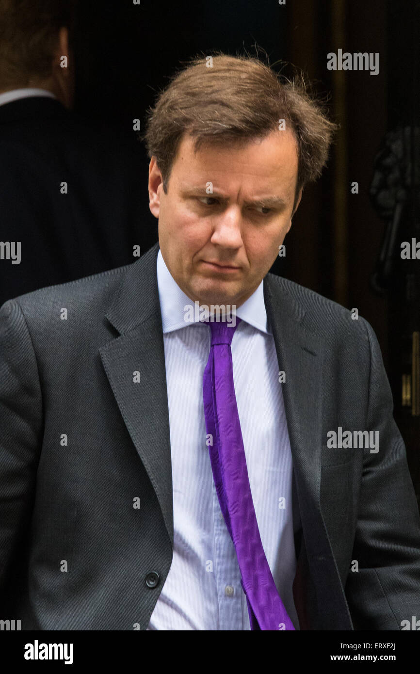 Downing Street, London, June 9th 2015. Chief Secretary to the Treasury ...