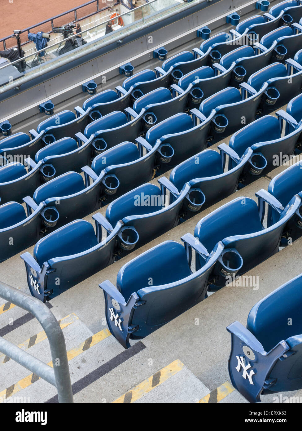 Rows of Empty Seats, Yankee Stadium, NYC Stock Photo Alamy