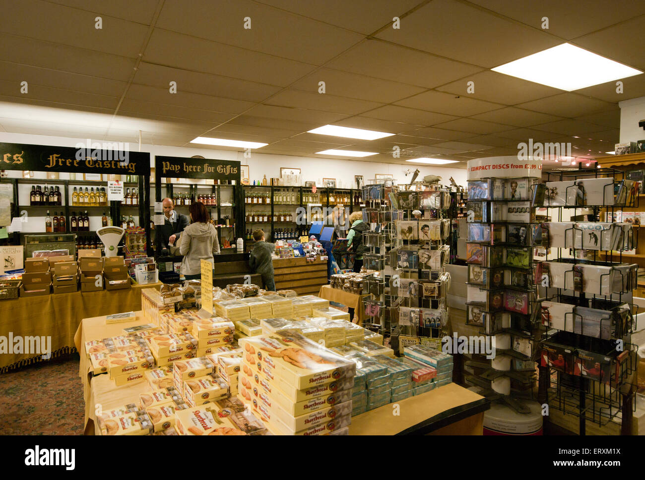 Interior Of A Souvenir Shop Burley New Forest Hampshire England UK Stock Photo