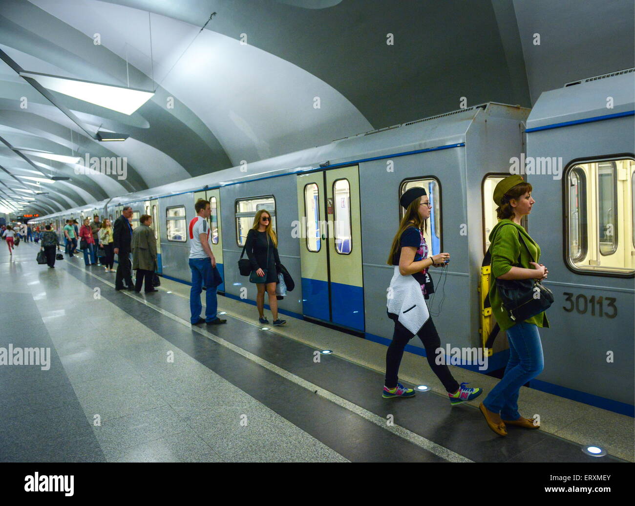 The metro station Novokosino. Metro in the Novokosino district The metro station Novokosino. Metro in the Novokosino district