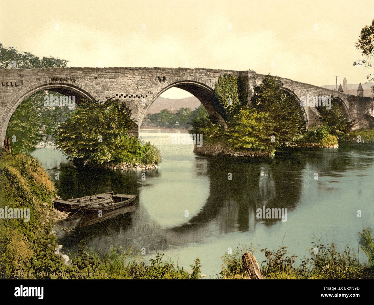 Old bridge, Stirling, Scotland Stock Photo