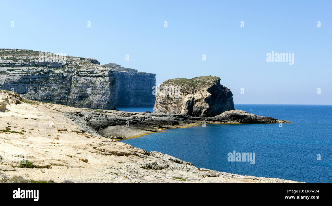 The azure window gozo malta stock photo alamy