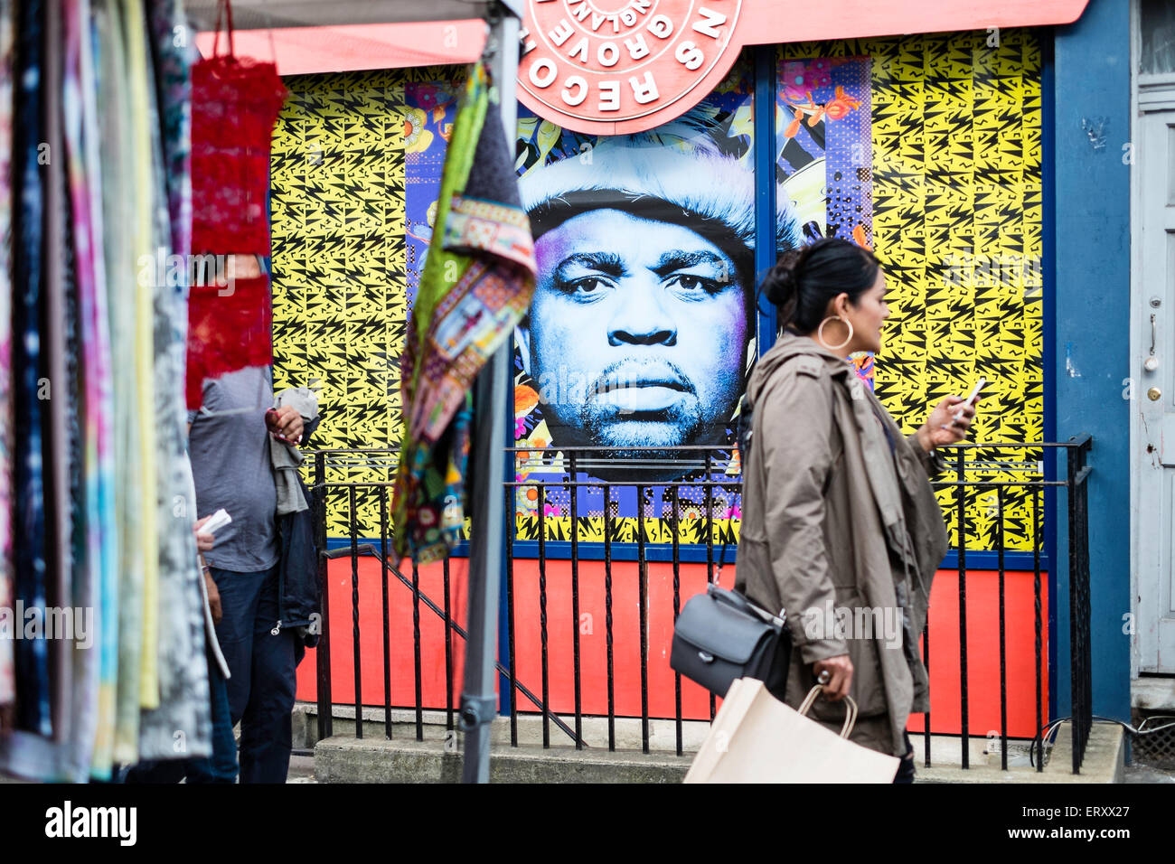 Portobello Road Market, London, United Kingdom Stock Photo - Alamy