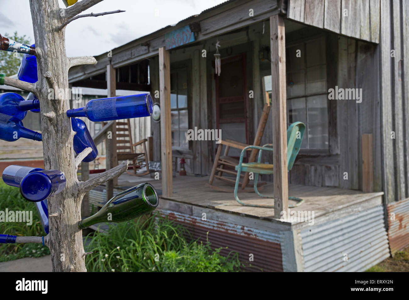 Clarksdale, Mississippi at the Shack Up Inn on the