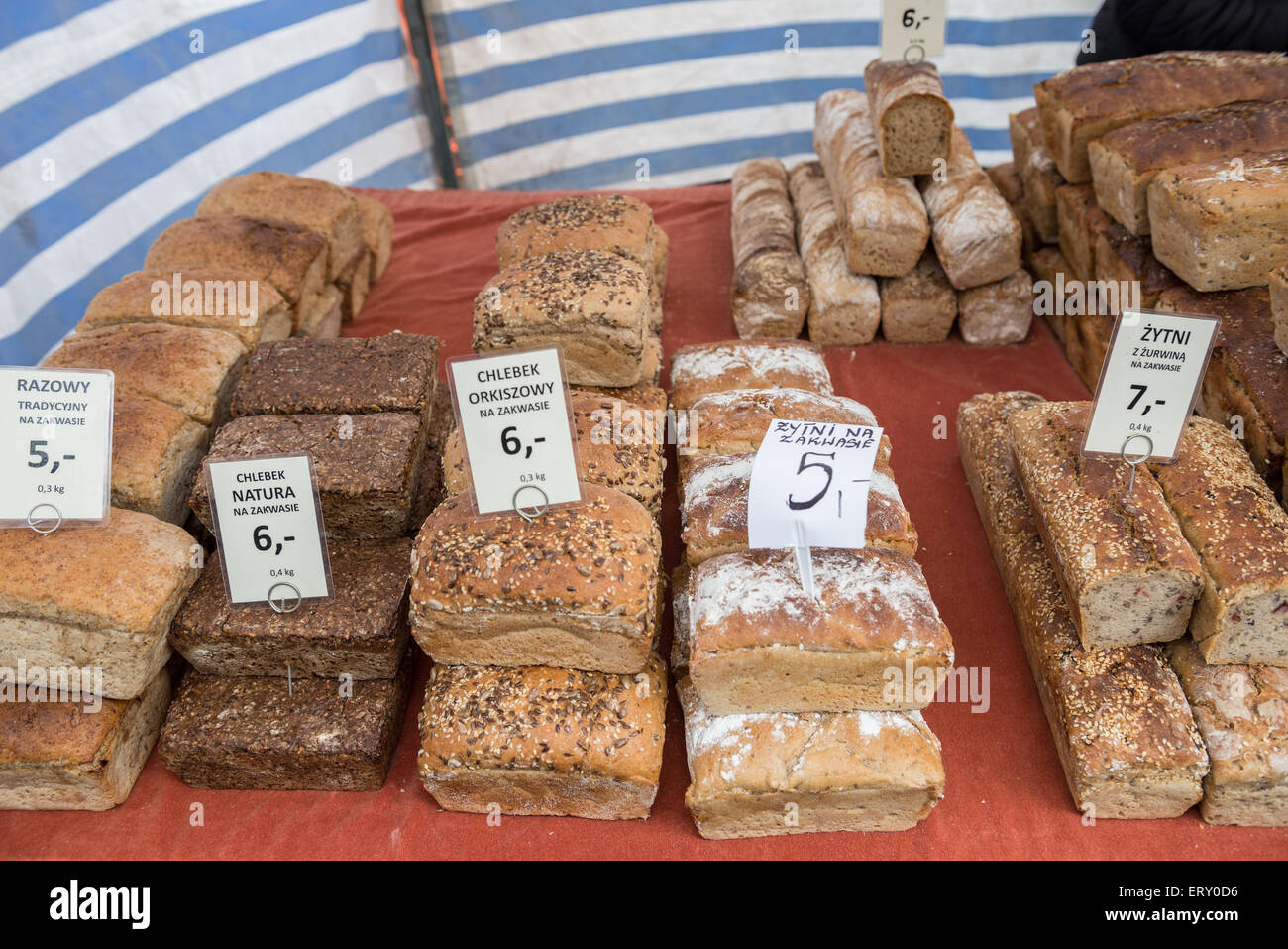 traditional polish bread Stock Photo Alamy
