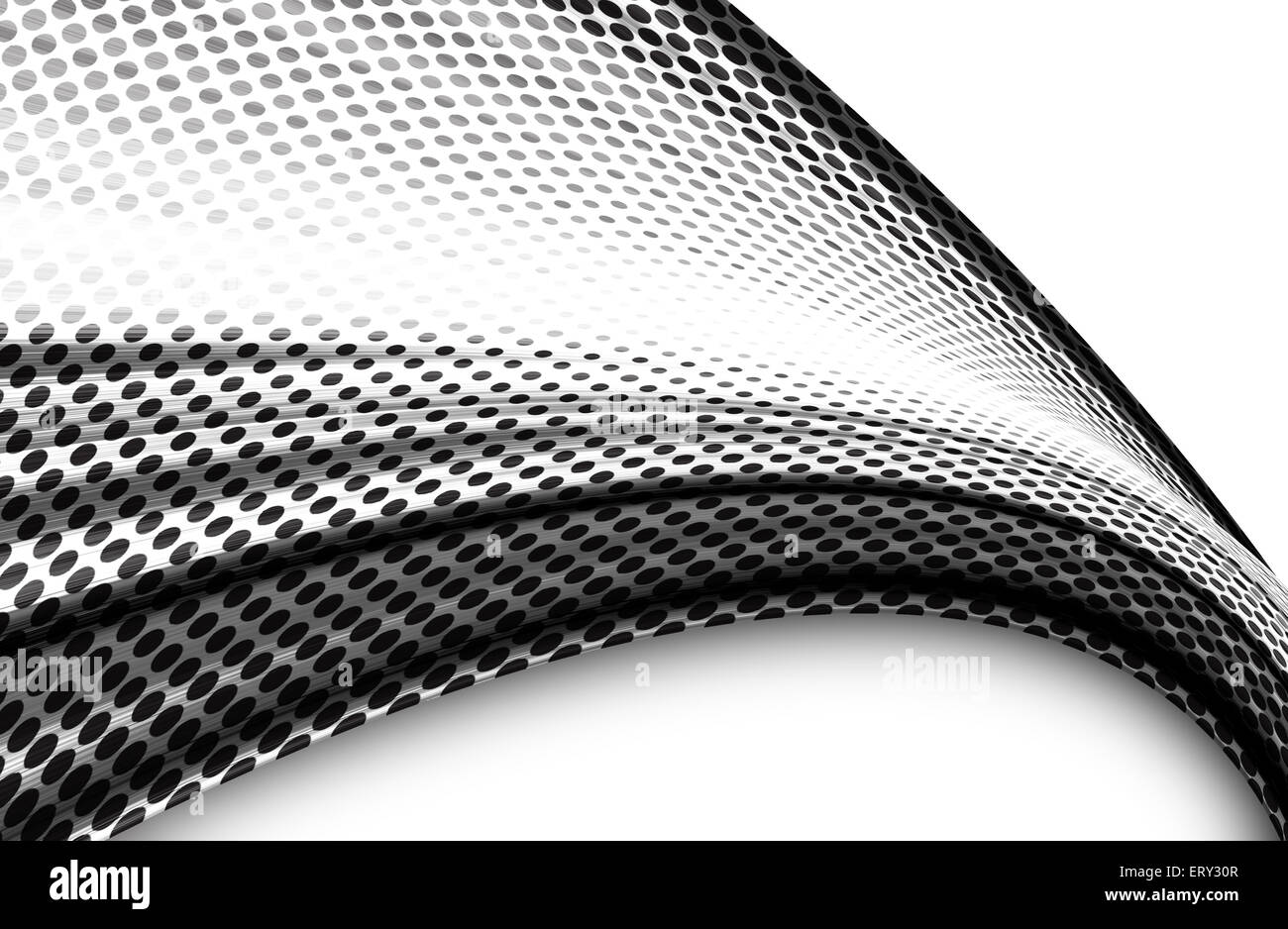 abstract black and white background and digital wave with motion blur ...