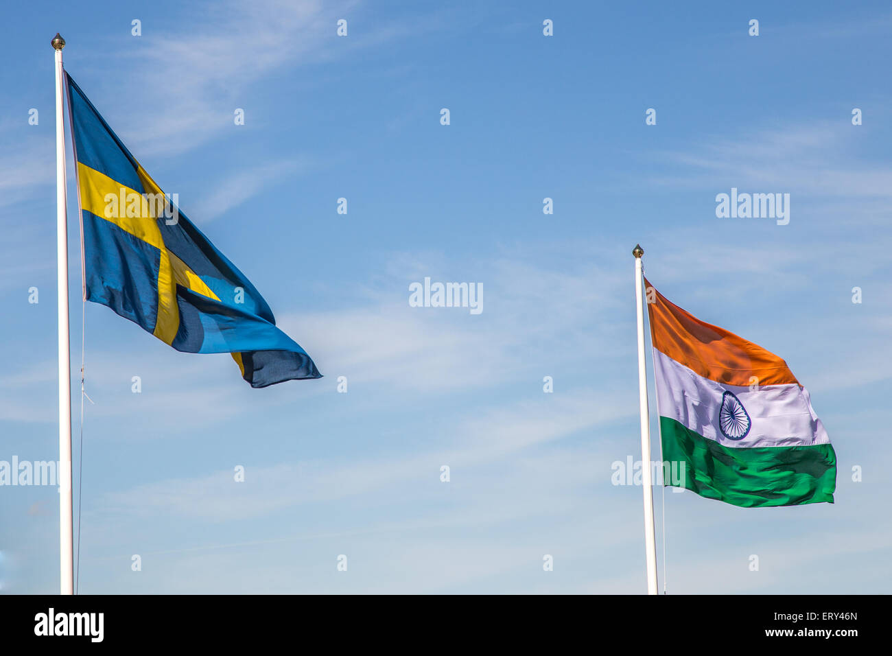 Indian flag waving hi-res stock photography and images - Alamy