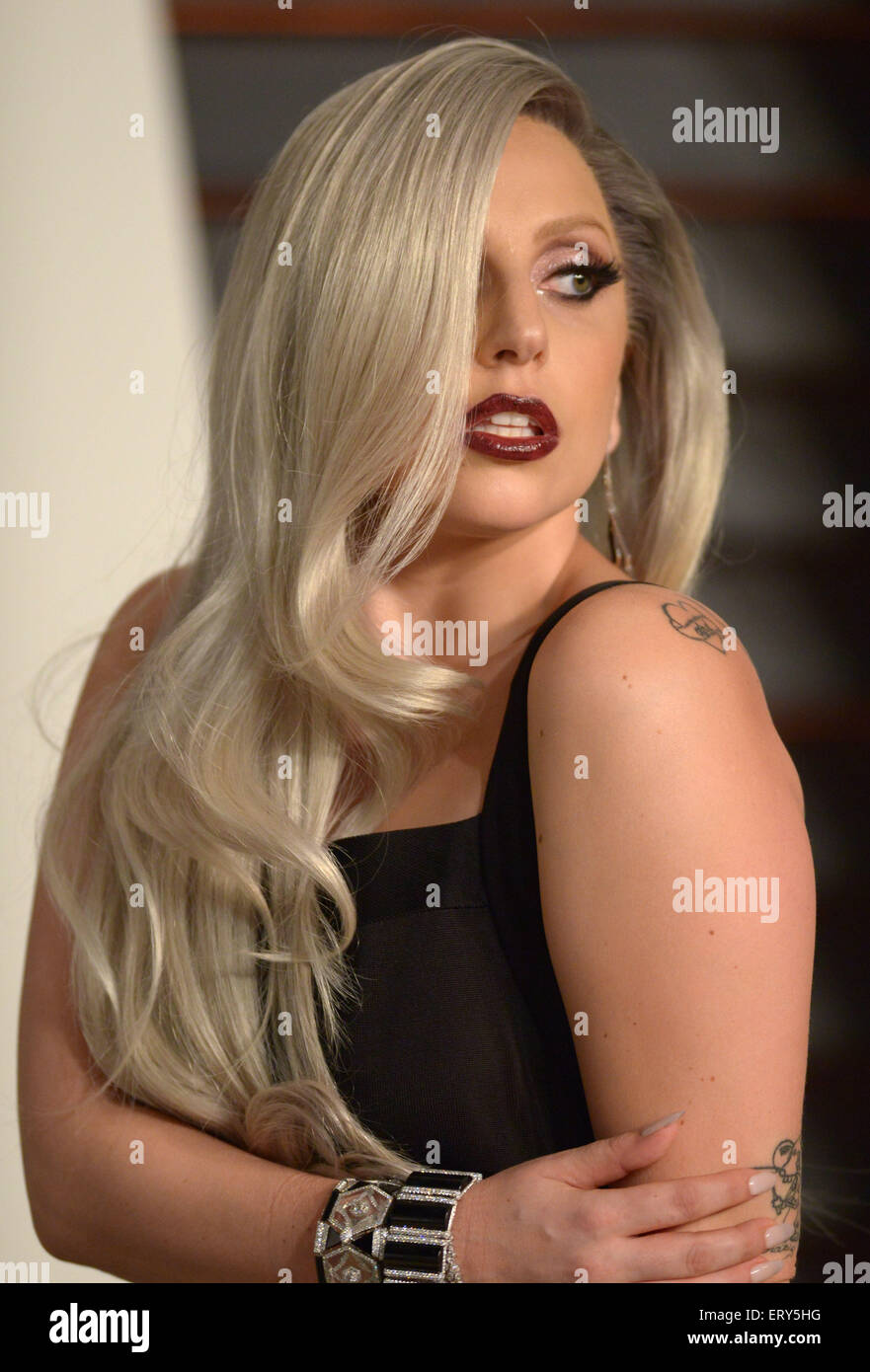 Lady Gaga, Los Angeles, CA Stock Photo