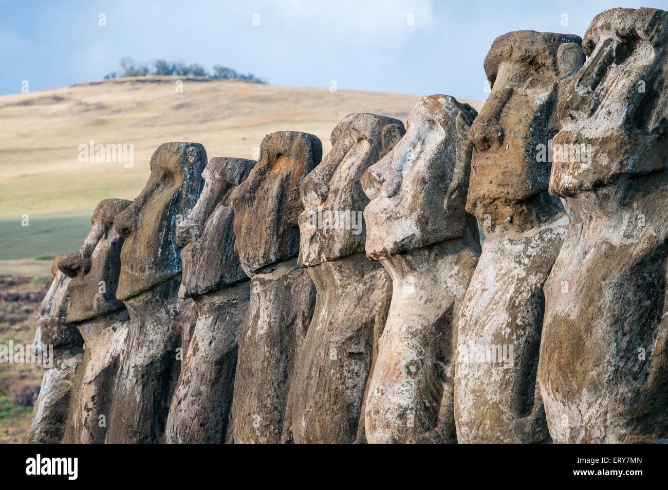 Easter island statues hires stock photography and images Alamy