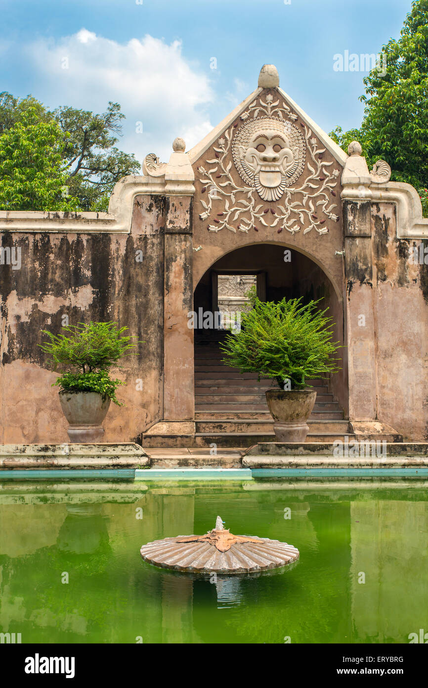 Taman Sari water palace of Yogyakarta on Java island, Indonesia Stock Photo