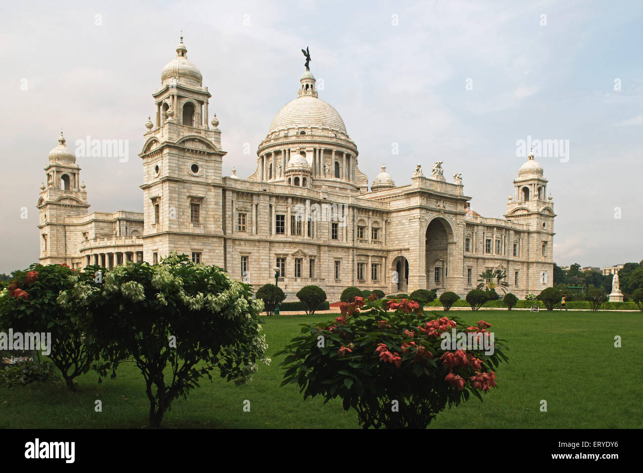 Victoria Memorial Calcutta Kolkata West Bengal India - AAD 159735 Stock Photo