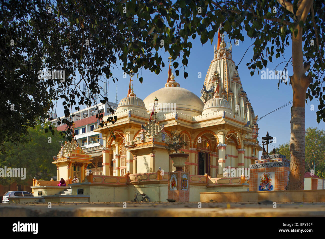 aad 160789 - Jasunath Shiva Temple Bhavnagar Saurashtra Gujarat India Stock Photo