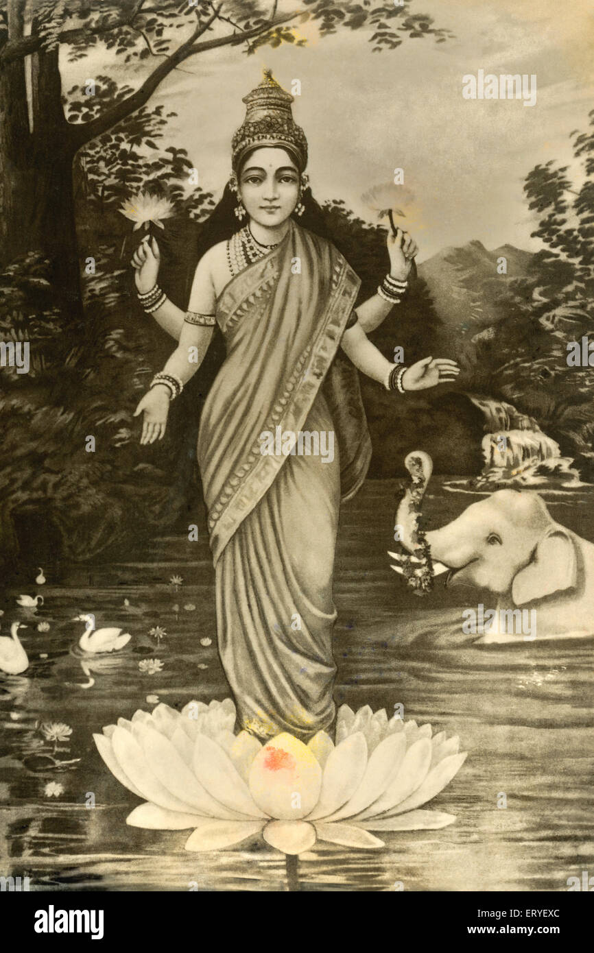 THE STORY OF GODDESS LAKSHMI visual data 7
