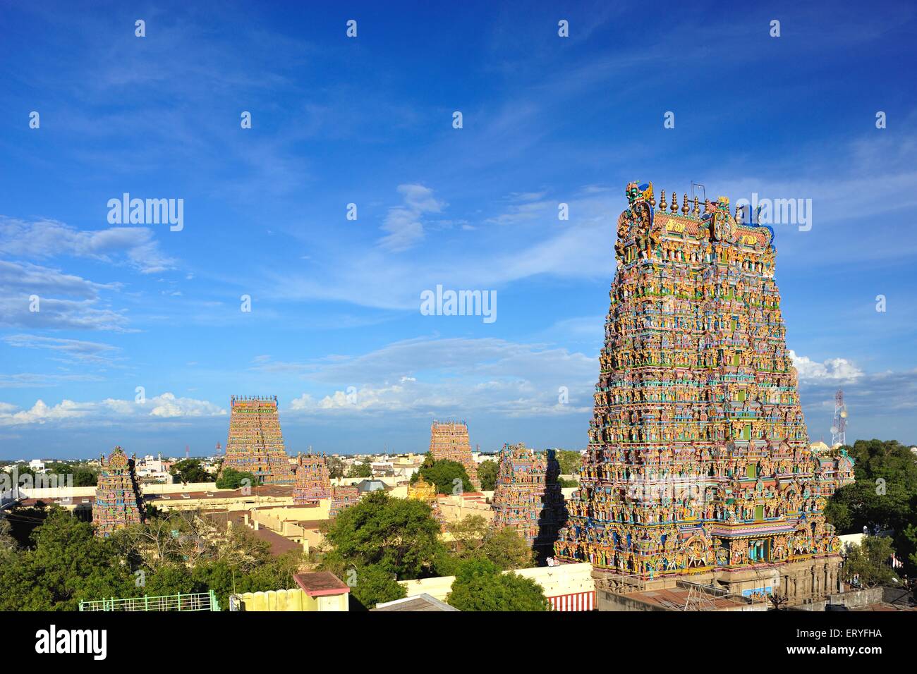 Meenakshi amman temple hi-res stock photography and images - Alamy