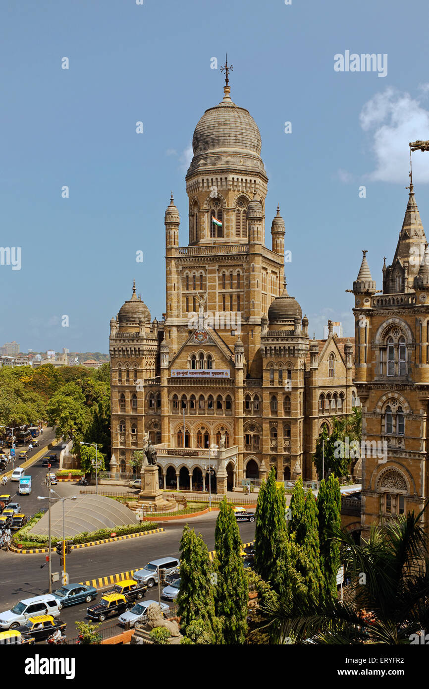 Bombay Municipal Corporation building Mumbai Maharashtra India Stock Photo