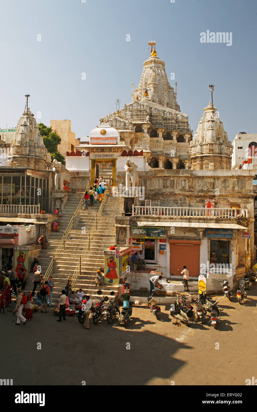 Jagdish Temple, Vishnu temples, Udaipur, Rajasthan, India, Asia Stock Photo