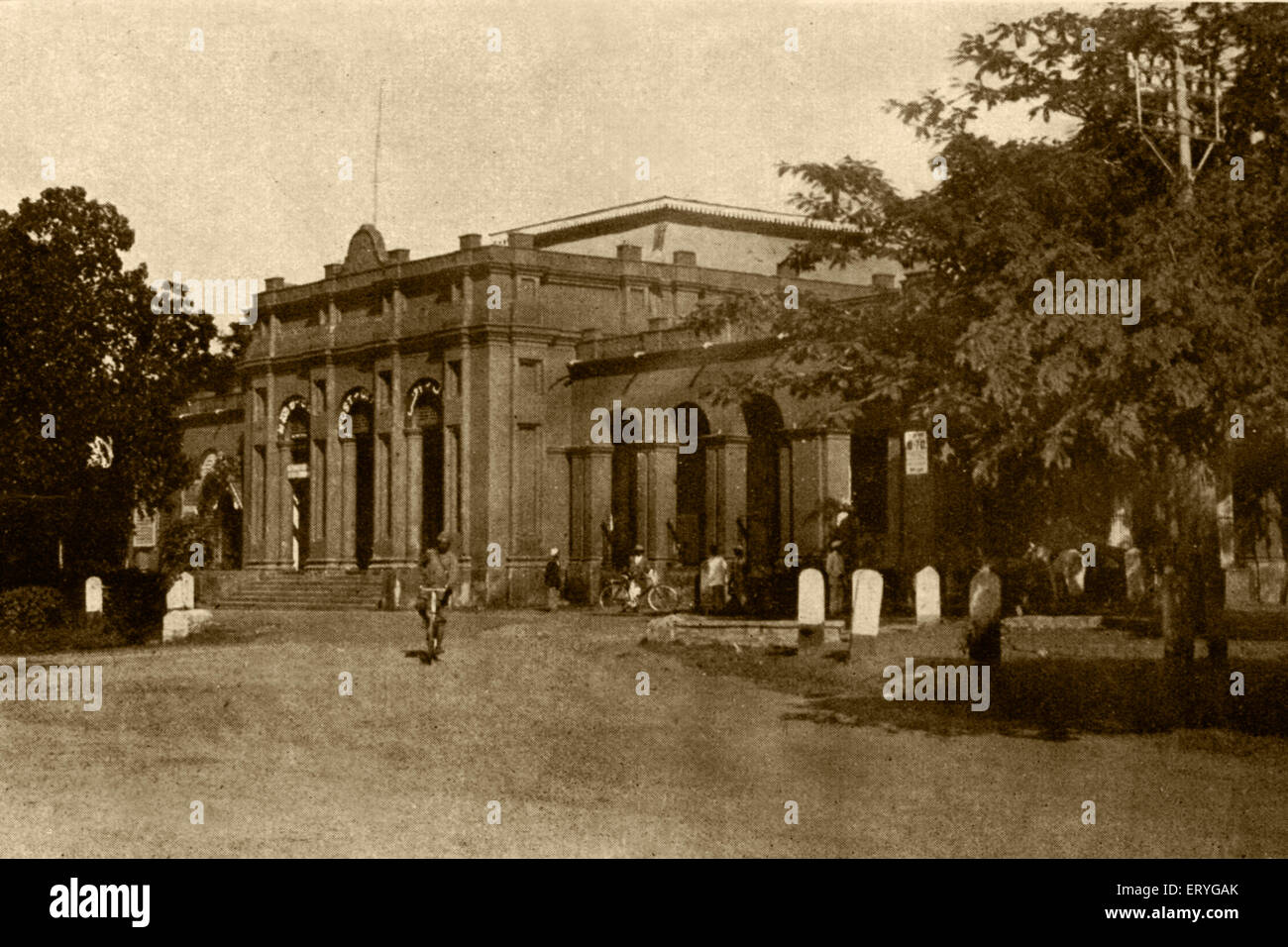 Old vintage 1900s General Post Office Bangalore Karnataka India Stock Photo