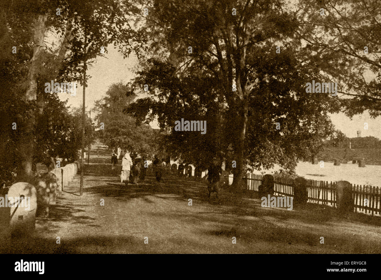 Old Millers Road ; old vintage antique 1900s photo , Bangalore